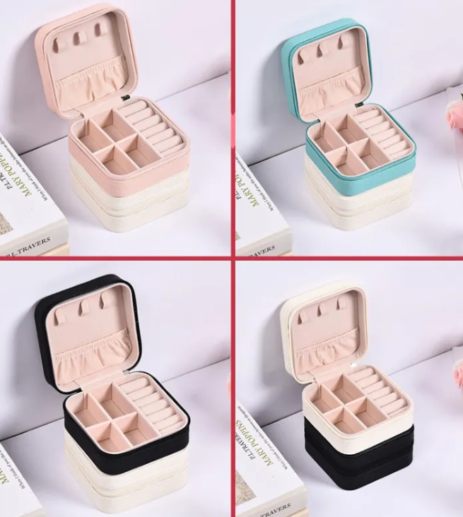 Compact Travel Jewelry Case