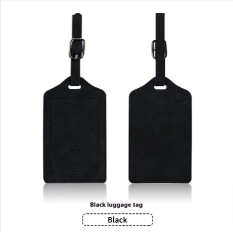 Luggage tags – Black