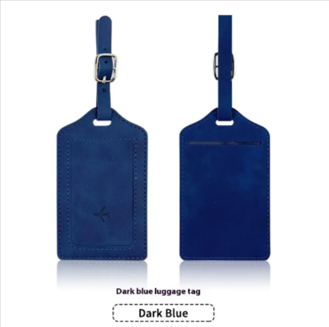 Luggage tags – Dark Blue