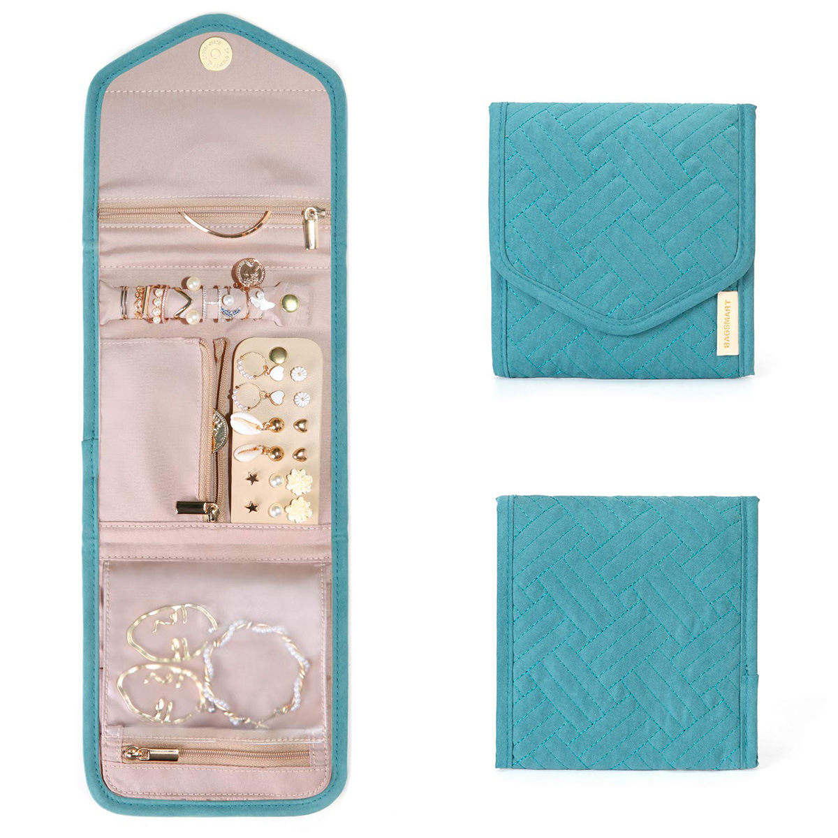 Travel jewelry roll