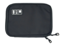Black cable and charger organizer pouch – view 5