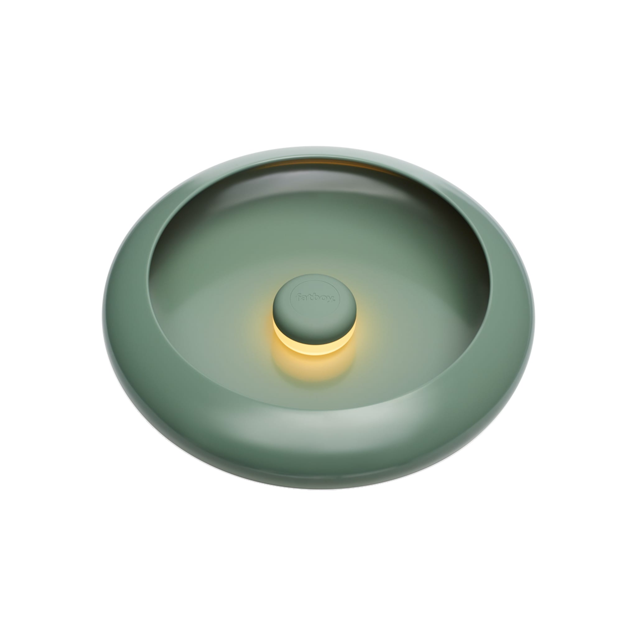 Oloha lamp, medium size in sage color, product photo