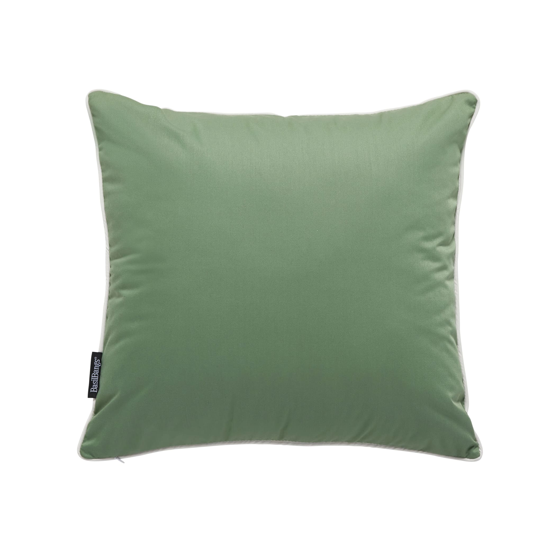 Basil Bangs Indoor/Outdoor Throw Cushion — 50cm x 50cm