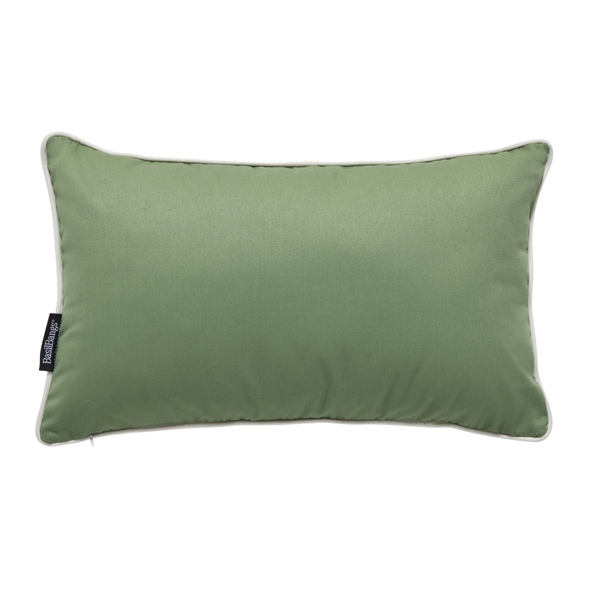 Basil Bangs Indoor/Outdoor Throw Cushion — 50cm x 30cm