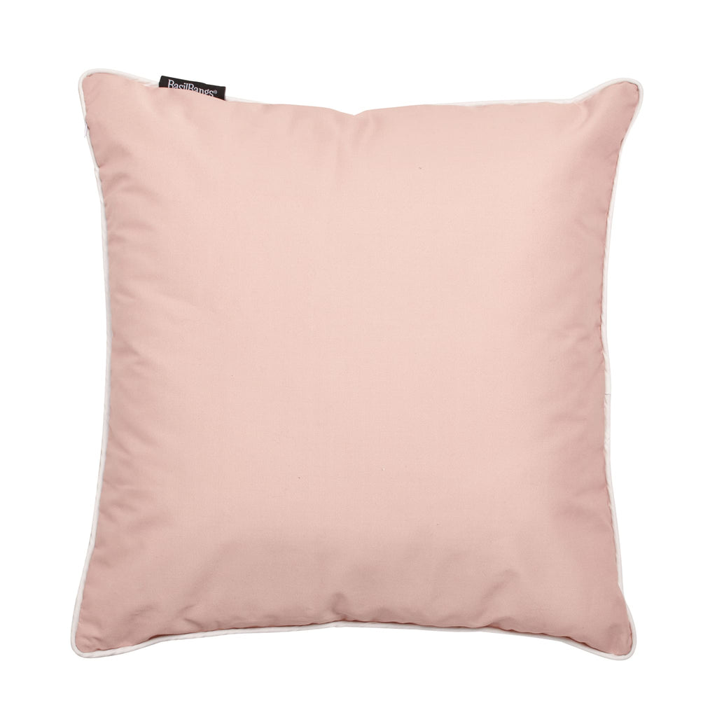 Basil Bangs Indoor/Outdoor Throw Cushion — 50cm x 50cm