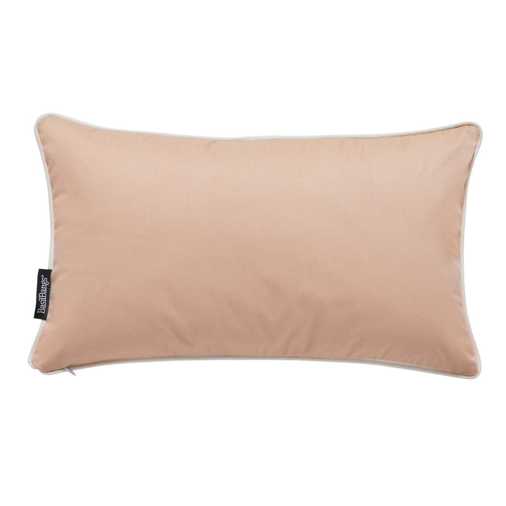 Basil Bangs Indoor/Outdoor Throw Cushion — 50cm x 30cm