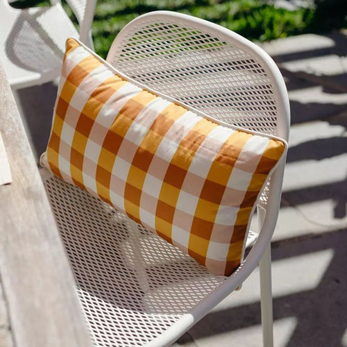 Basil Bangs Indoor/Outdoor Throw Cushion — 50cm x 30cm