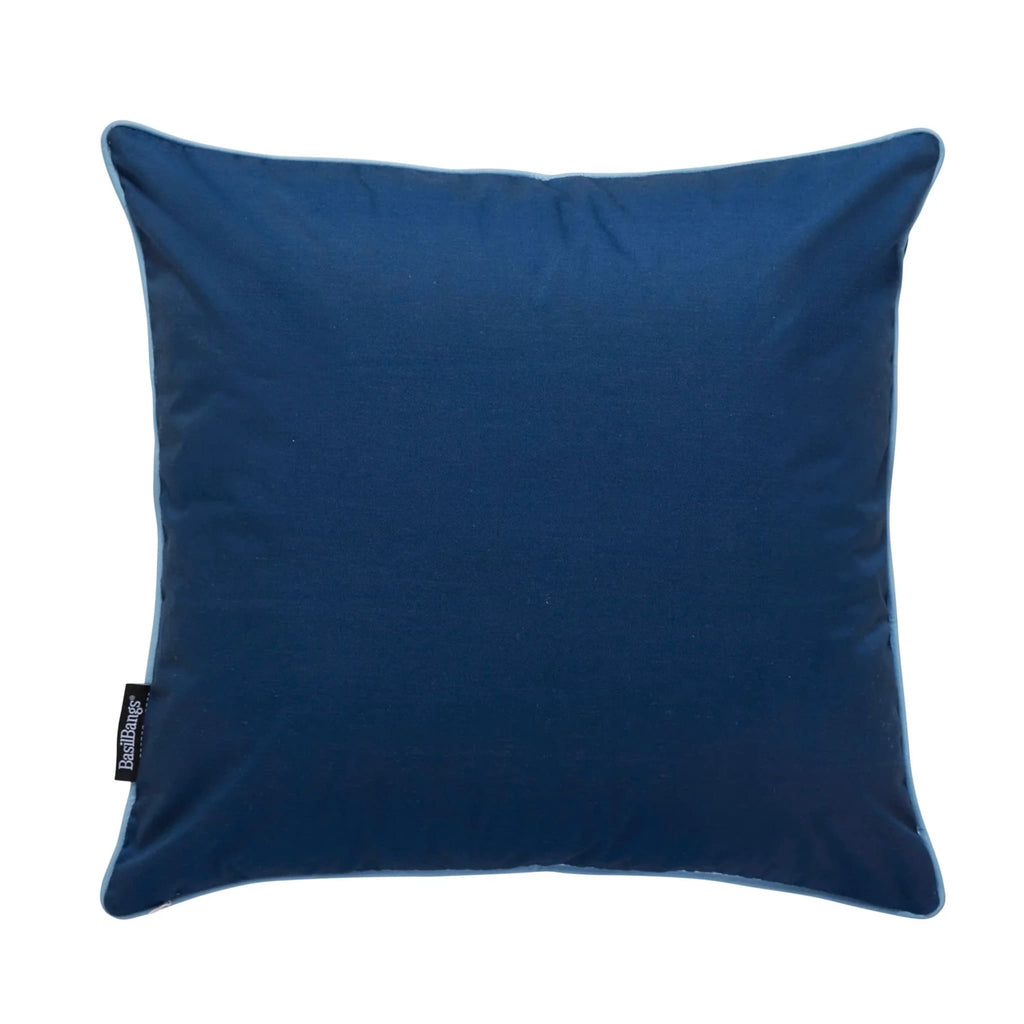 Basil Bangs Indoor/Outdoor Throw Cushion — 50cm x 50cm
