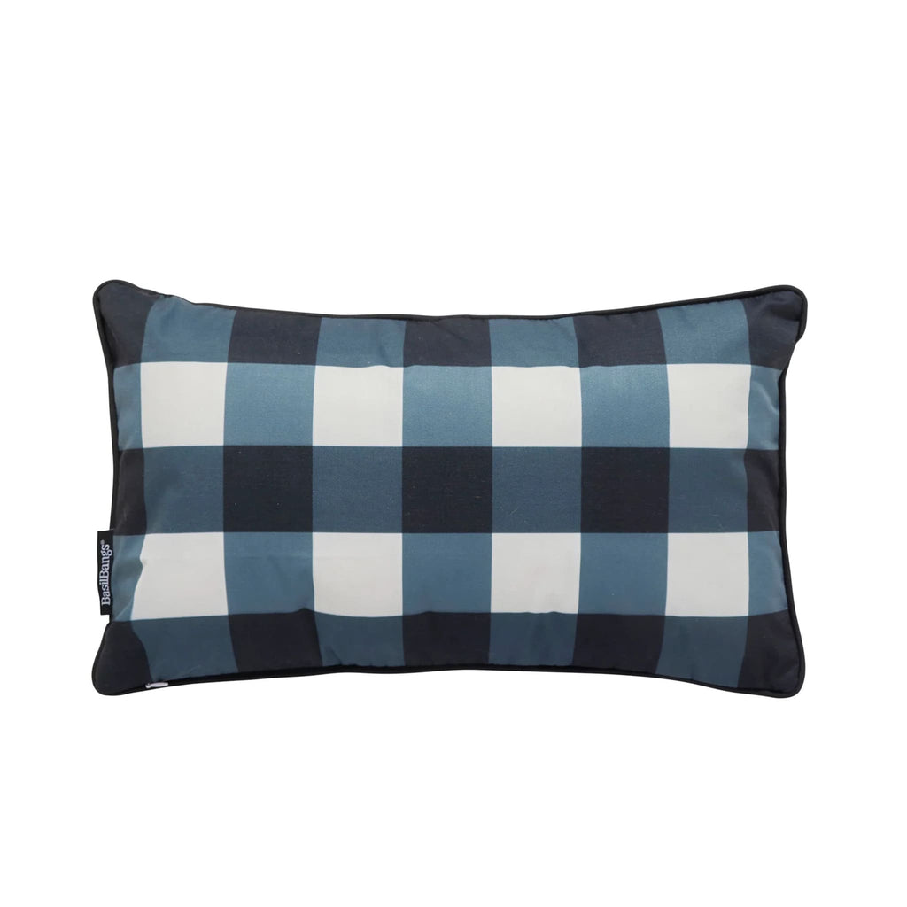 Basil Bangs Indoor/Outdoor Throw Cushion — 50cm x 30cm