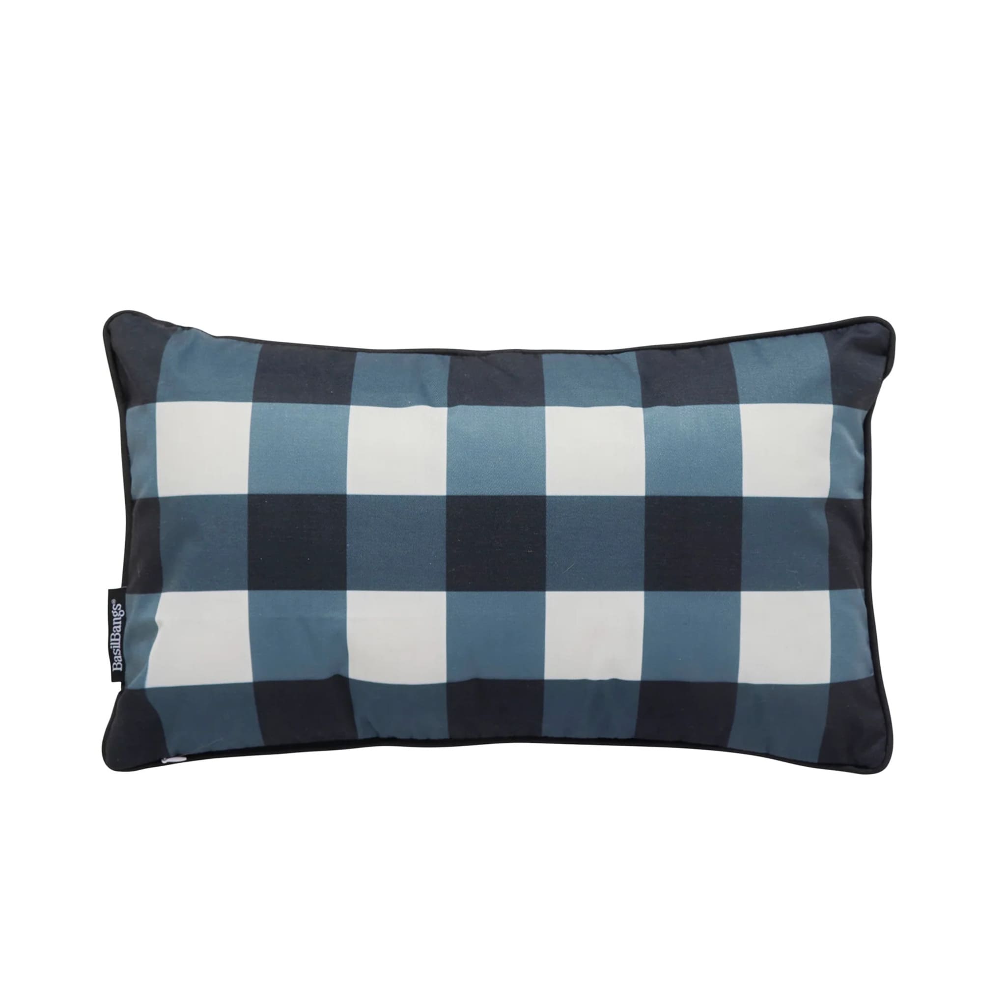 Basil Bangs Indoor/Outdoor Throw Cushion — 50cm x 30cm