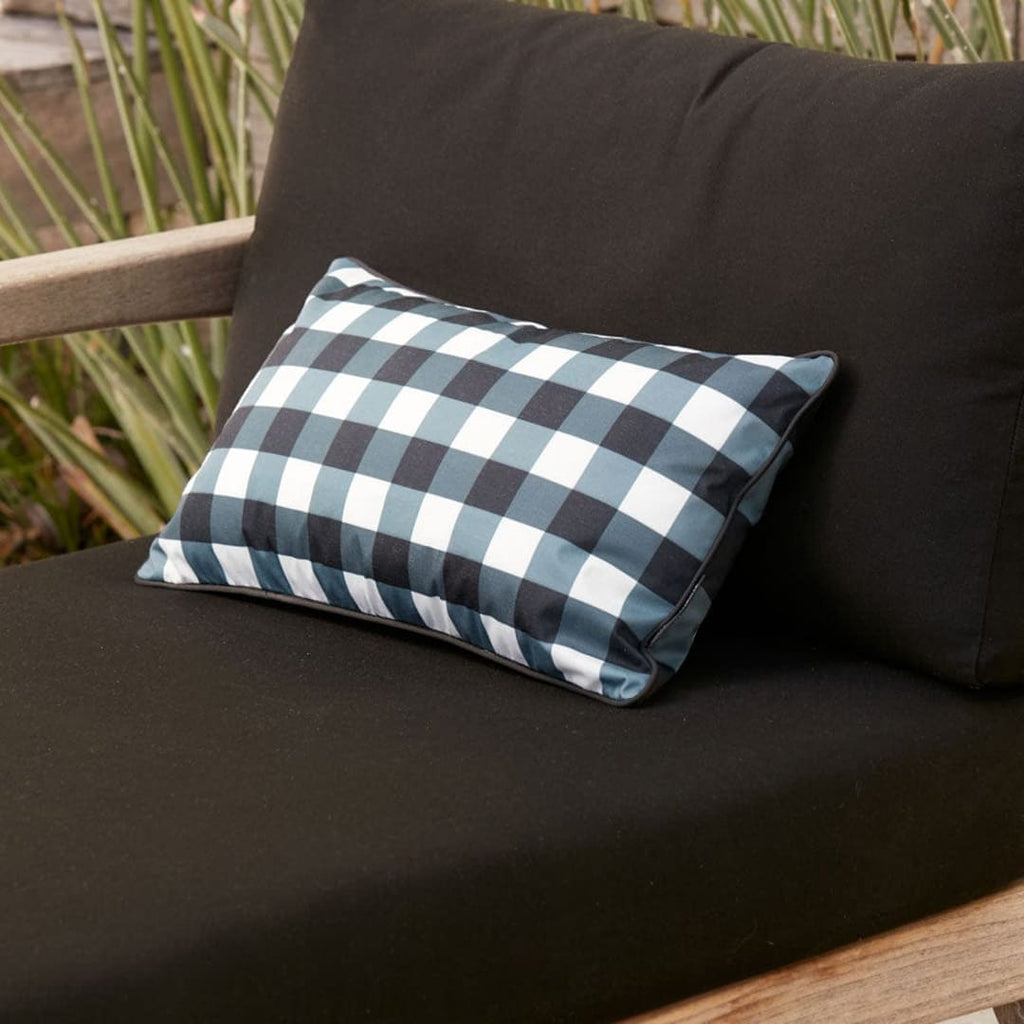 Basil Bangs Indoor/Outdoor Throw Cushion — 50cm x 30cm