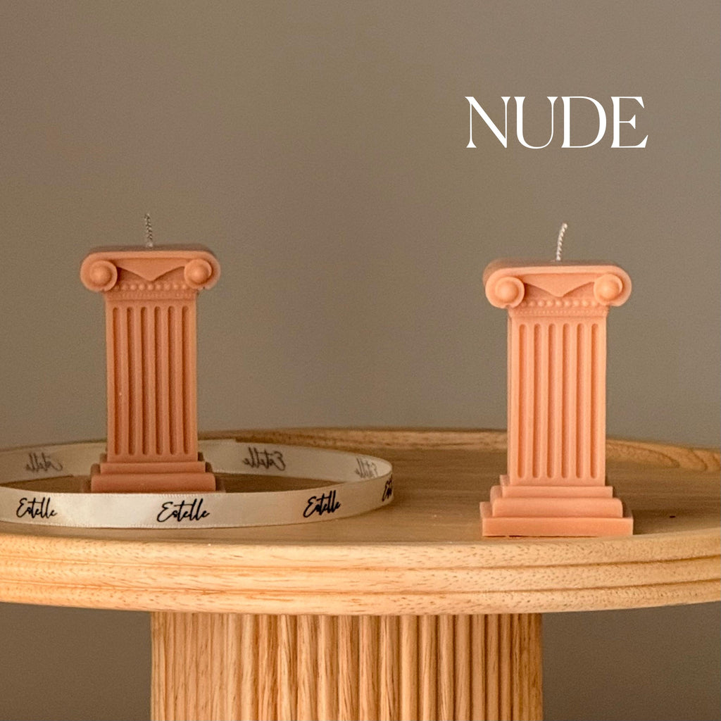Tiny Column Soy Candle | Sculptural Home Decor